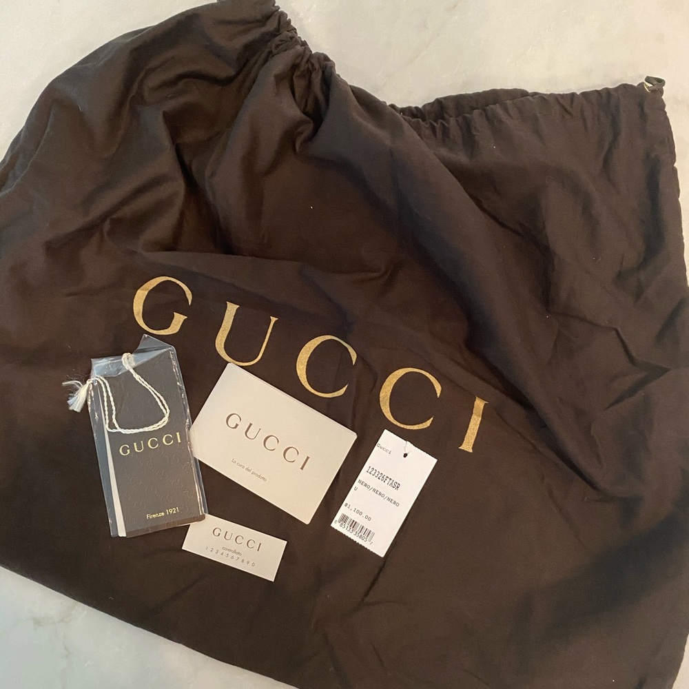 Gucci GG Black Diaper Bag - Picture 6 of 16